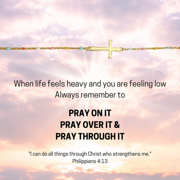 18K Gold Plated Cross Bracelet – S925 Sterling Silver & Zircon, Gift Boxed - Picture 2 of 4